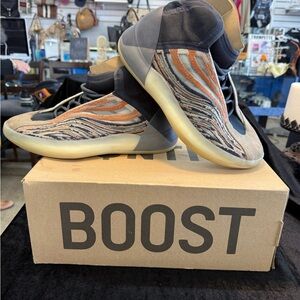 Adidas Men's Boost Sneakers - Black and Tan